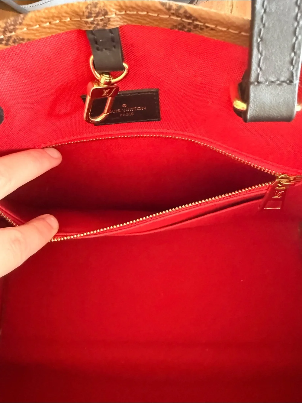 Louis Vuitton Brown Monogram OnTheGo Tote